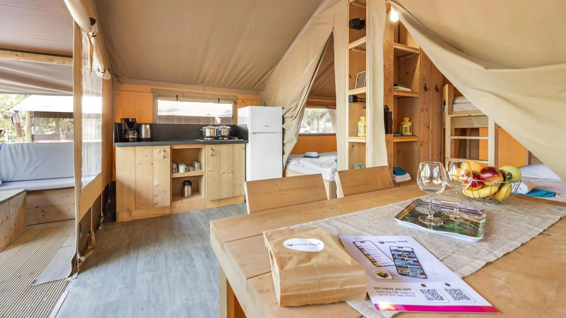 Semesterpark Easyatent Safari Tent Lanterna Červar-Porat Kroatien